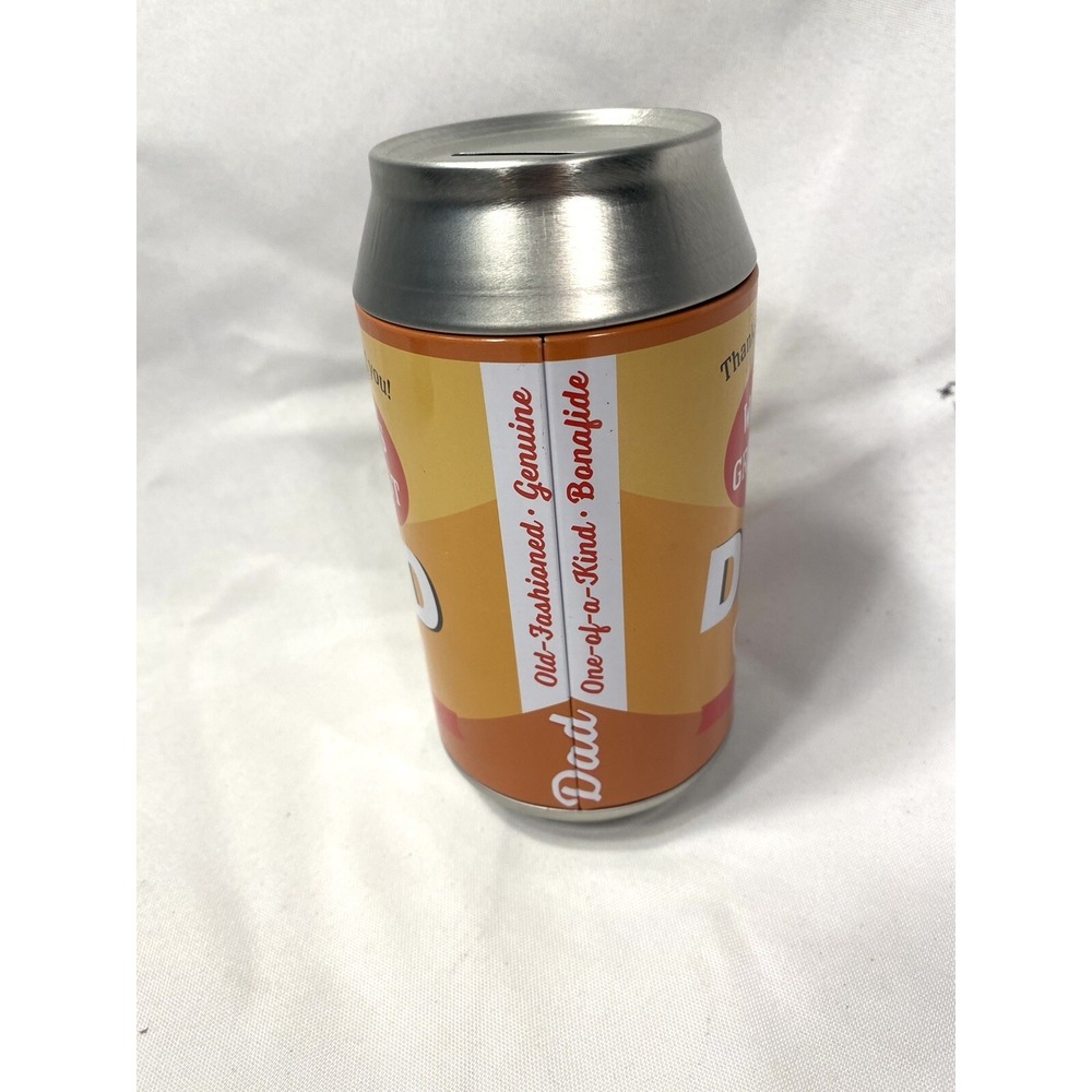 NEW 6 inch fathers day metal coin bank - Picture 4 of 6